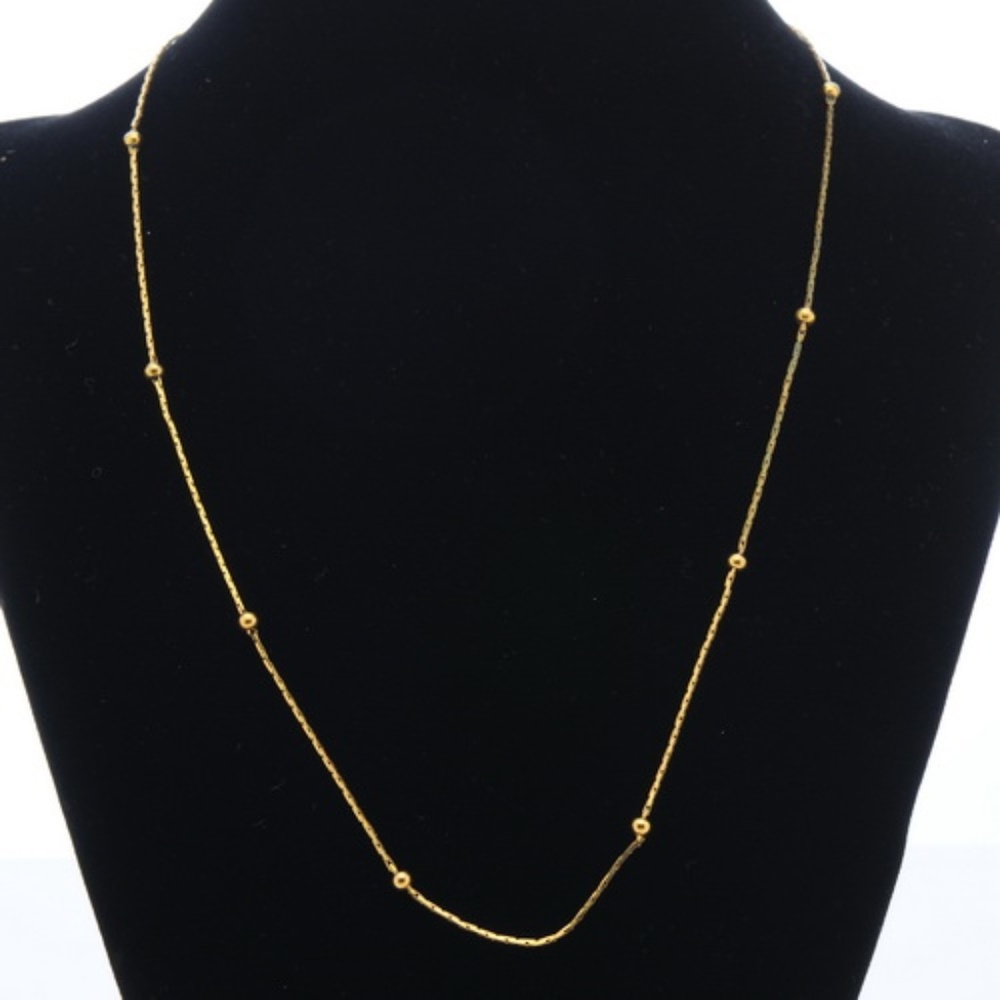 Delicate Monet Gold Necklace - Vintage